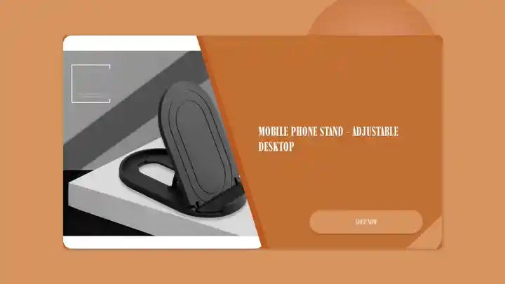 Mobile Phone Stand - Adjustable Desktop by@Outfy