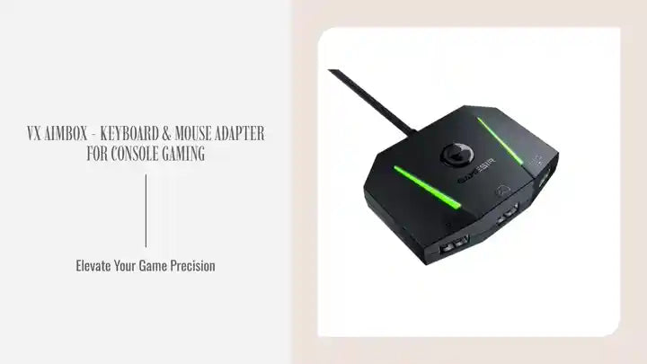 VX AimBox - Keyboard &amp; Mouse Adapter for Console Gaming by@Outfy