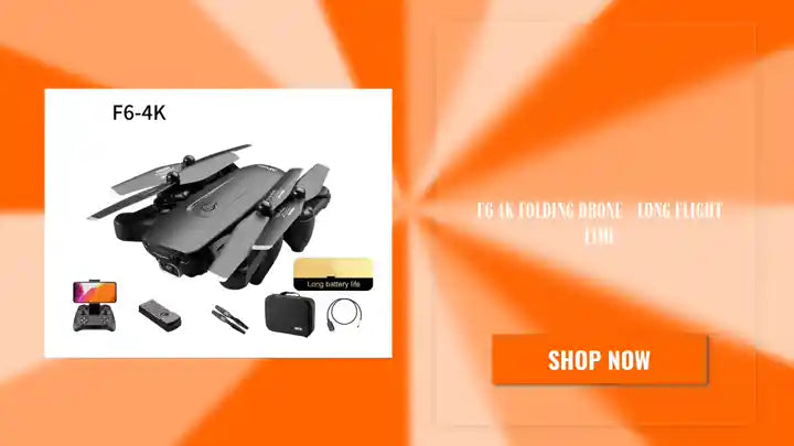 F6 4K Folding Drone - Long Flight Time by@Outfy