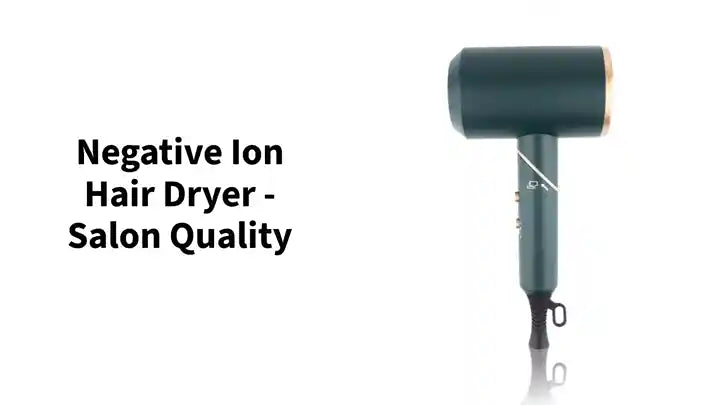 Negative Ion Hair Dryer - Salon Quality by@Outfy