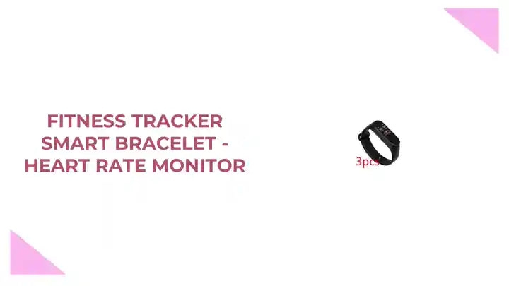 Fitness Tracker Smart Bracelet - Heart Rate Monitor by@Outfy