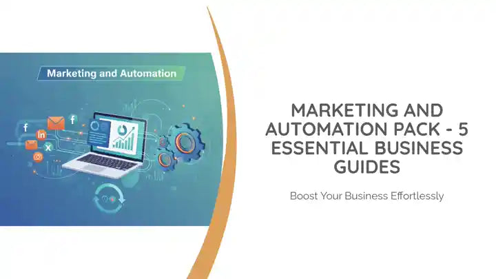 Marketing and Automation Pack - 5 Essential Business Guides by@Outfy
