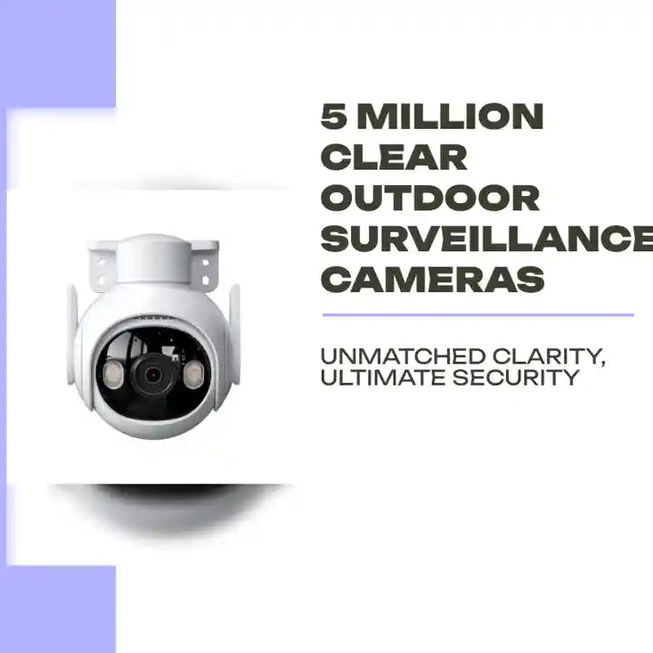 5 Million Clear Outdoor Surveillance Cameras by@Outfy