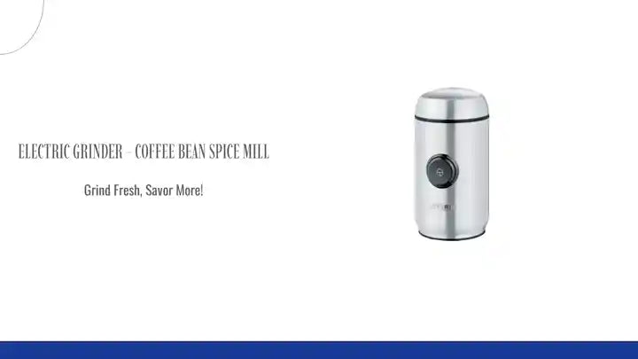 Electric Grinder - Coffee Bean Spice Mill by@Outfy
