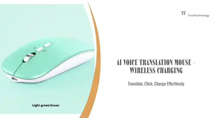AI Voice Translation Mouse - Wireless Charging by@Outfy