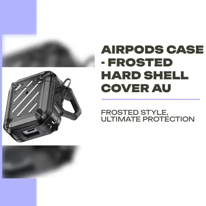 AirPods Case - Frosted Hard Shell Cover AU by@Outfy