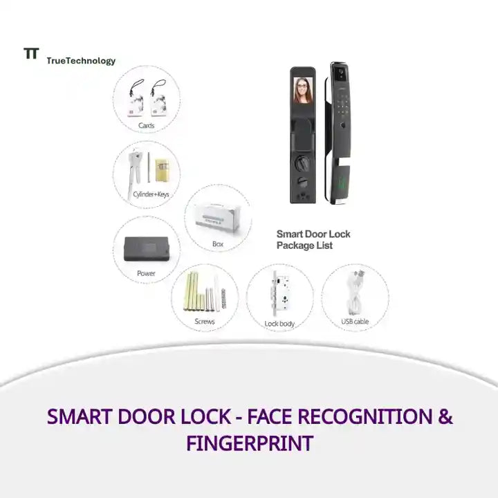 Smart Door Lock - Face Recognition &amp; Fingerprint by@Outfy