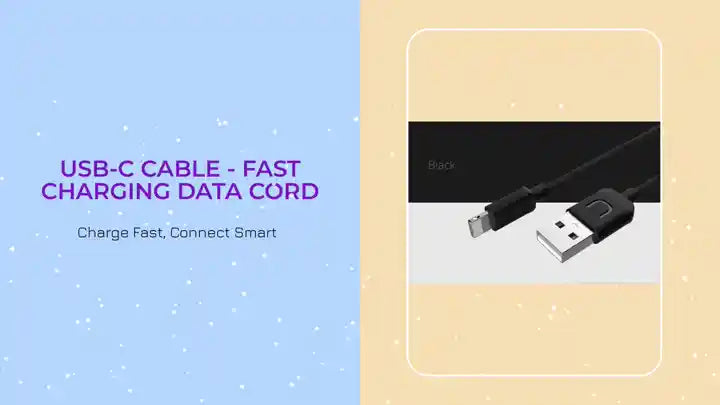 USB-C Cable - Fast Charging Data Cord by@Outfy