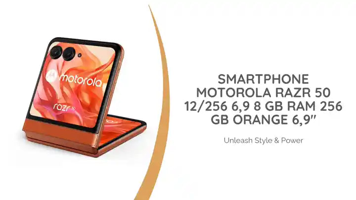Smartphone Motorola RAZR 50 12/256 6,9 8 GB RAM 256 GB Orange 6,9" by@Outfy