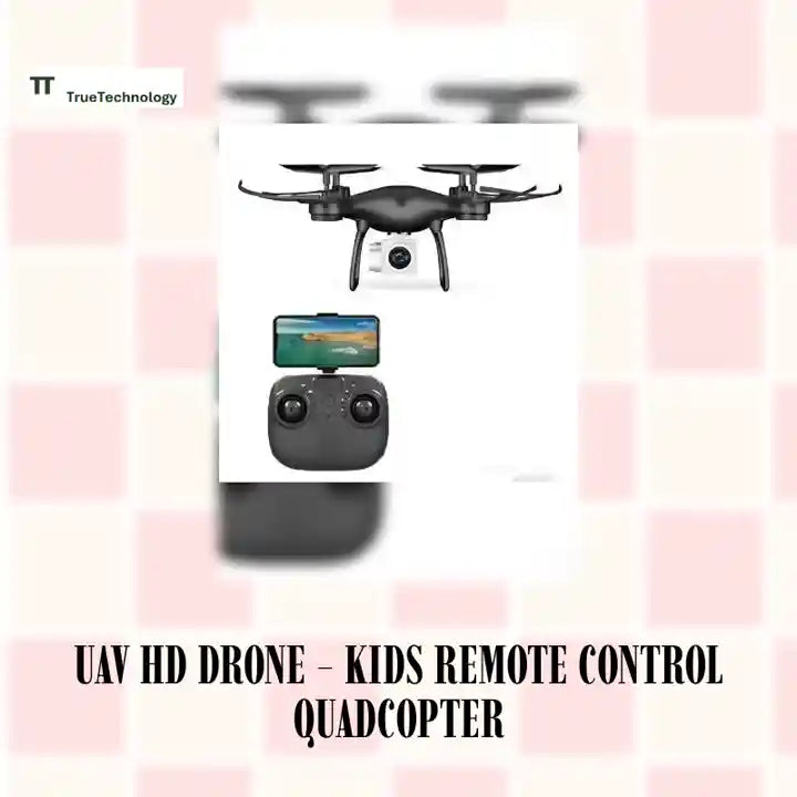 UAV HD Drone - Kids Remote Control Quadcopter by@Outfy