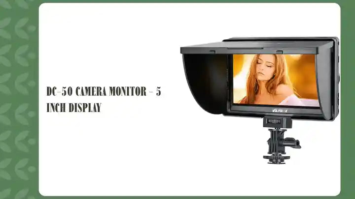 DC-50 Camera Monitor - 5 Inch Display by@Outfy