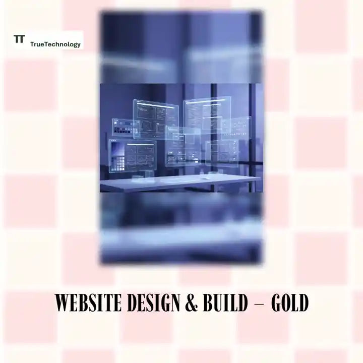Website Design &amp; Build &ndash; Gold by@Outfy