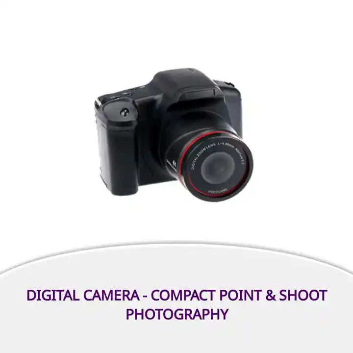 Digital Camera - Compact Point &amp; Shoot Photography by@Outfy