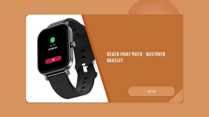 Health Smart Watch - Bluetooth Bracelet by@Outfy