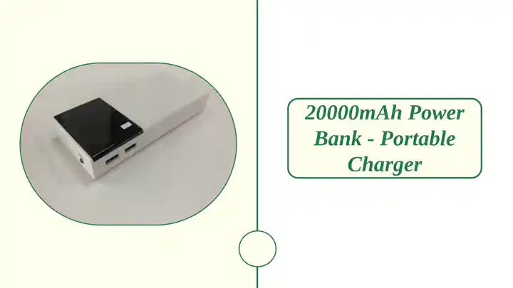20000mAh Power Bank - Portable Charger by@Outfy