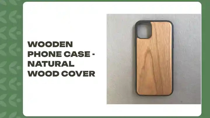 Wooden Phone Case - Natural Wood Cover by@Outfy