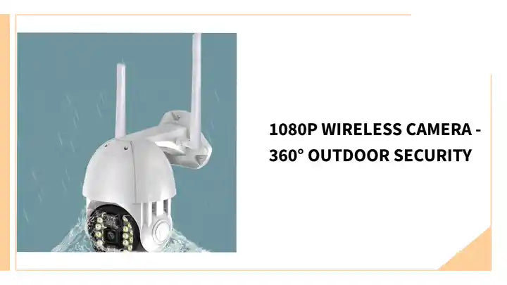 1080P Wireless Camera - 360&deg; Outdoor Security by@Outfy