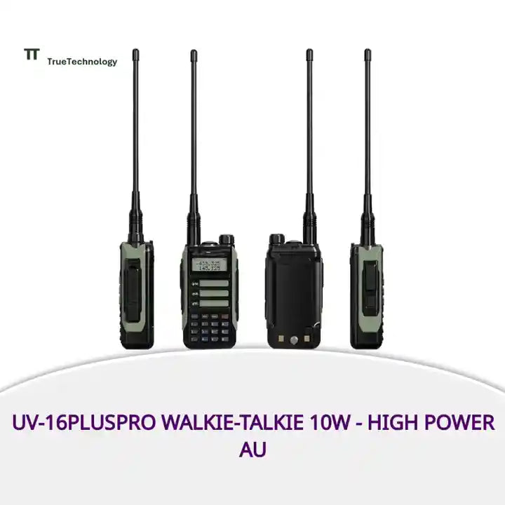 UV-16PLUSpro Walkie-Talkie 10W - High Power AU by@Outfy