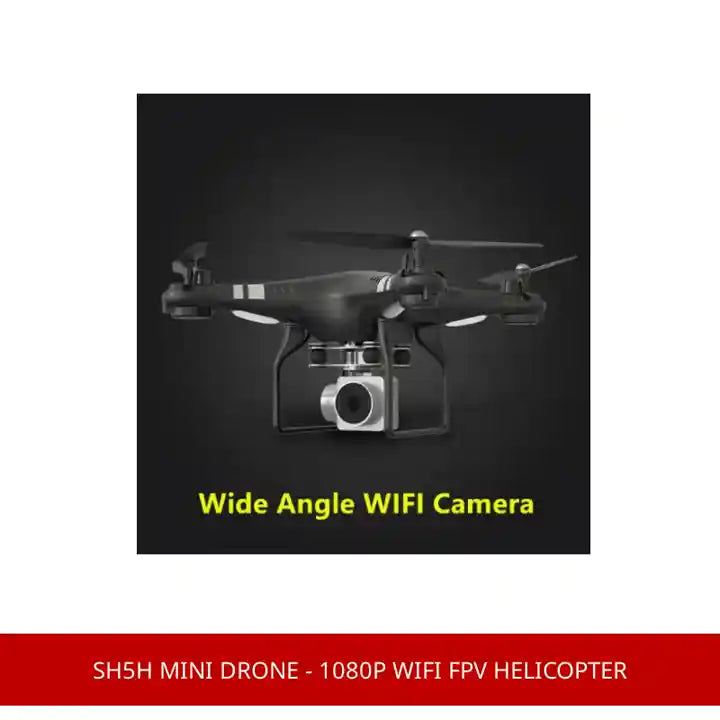 SH5H Mini Drone - 1080P WiFi FPV Helicopter by@Outfy