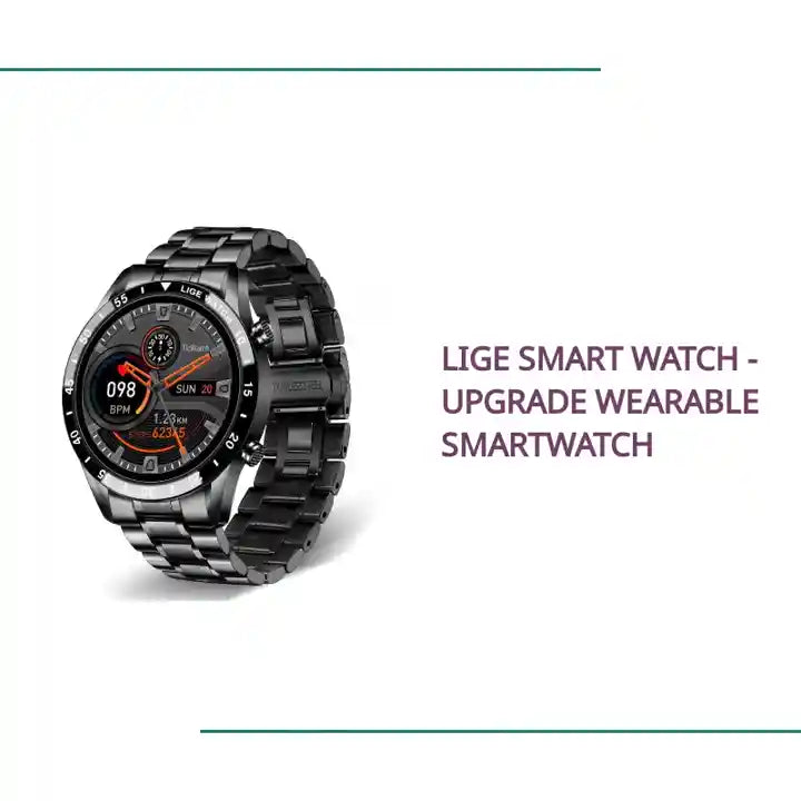 Lige Smart Watch - Upgrade Wearable Smartwatch by@Outfy