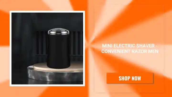 Mini Electric Shaver - Convenient Razor Men by@Outfy