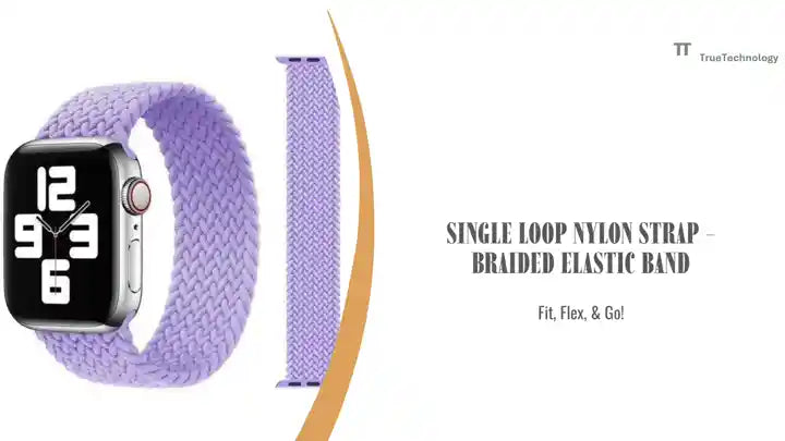Single Loop Nylon Strap - Braided Elastic Band by@Outfy
