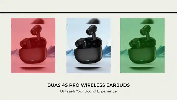 Buas 4S Pro Wireless Earbuds by@Outfy