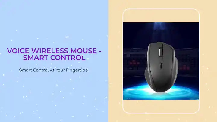 Voice Wireless Mouse - Smart Control by@Outfy