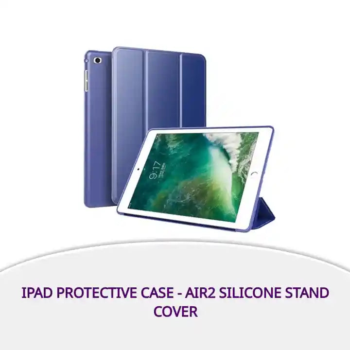 iPad Protective Case - Air2 Silicone Stand Cover by@Outfy