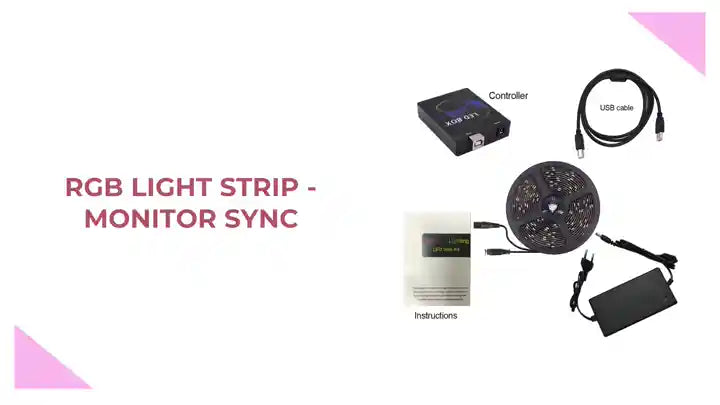 RGB Light Strip - Monitor Sync by@Outfy