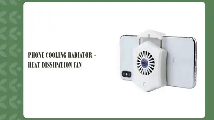 Phone Cooling Radiator - Heat Dissipation Fan by@Outfy