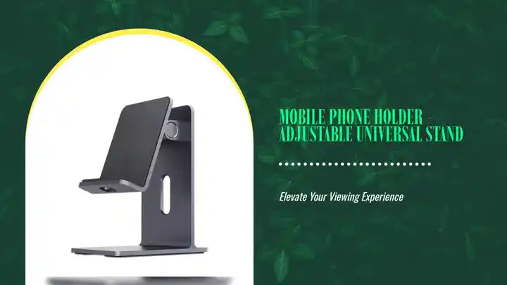 Mobile Phone Holder - Adjustable Universal Stand by@Outfy