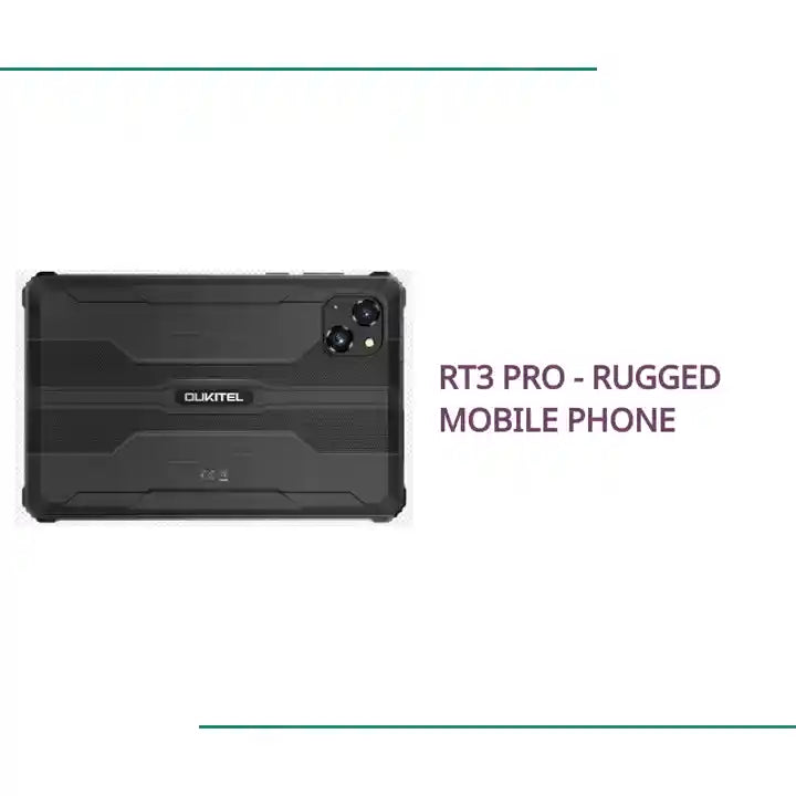 RT3 PRO - Rugged Mobile Phone by@Outfy