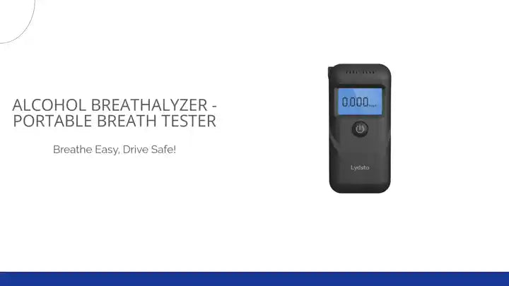 Alcohol Breathalyzer - Portable Breath Tester by@Outfy