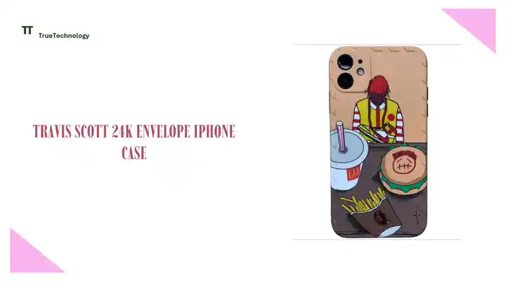 Travis Scott 24K Envelope iPhone Case by@Outfy