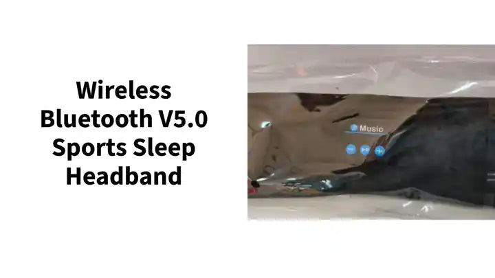 Wireless Bluetooth V5.0 Sports Sleep Headband by@Outfy