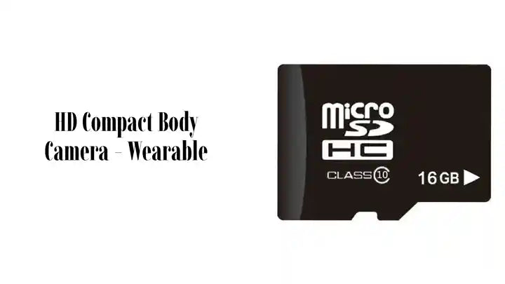 HD Compact Body Camera Wearable Video Recorder – True Technology Australia