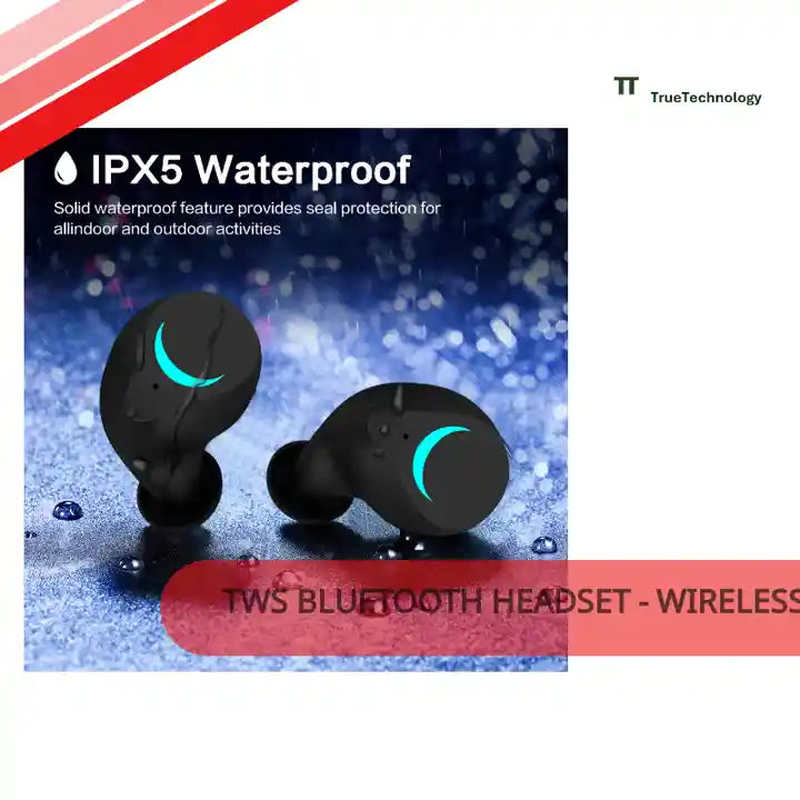 TWS Bluetooth Headset - Wireless Earbuds by@Outfy