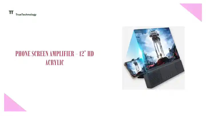 Phone Screen Amplifier - 12" HD Acrylic by@Outfy