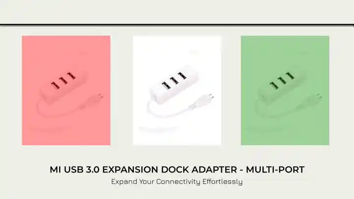 Mi USB 3.0 Expansion Dock Adapter - Multi-Port by@Outfy