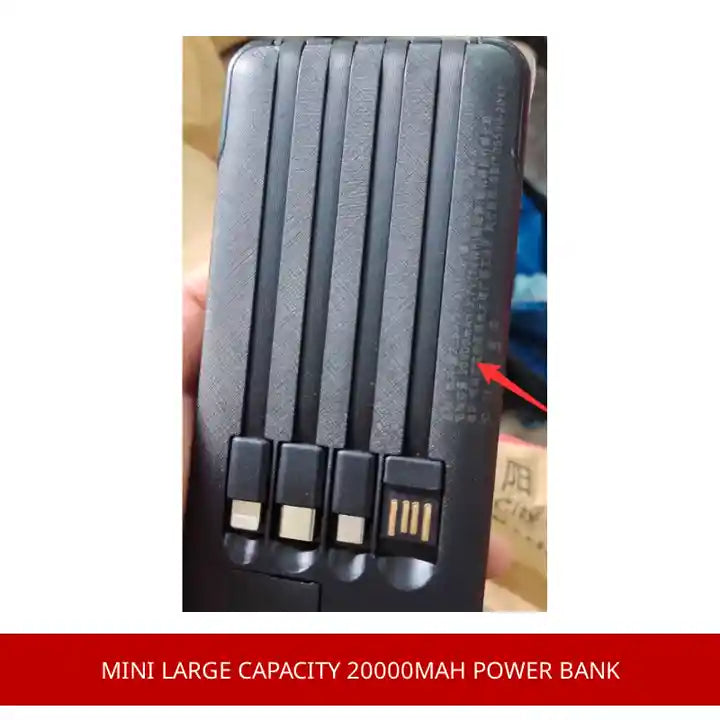 Mini Large Capacity 20000mAh Power Bank by@Outfy