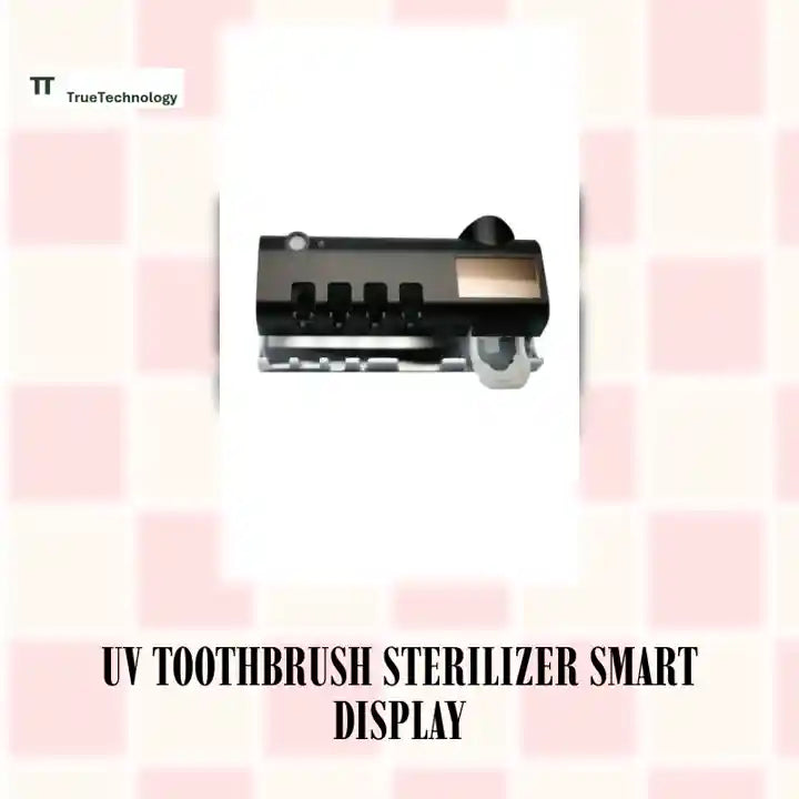UV Toothbrush Sterilizer Smart Display by@Outfy