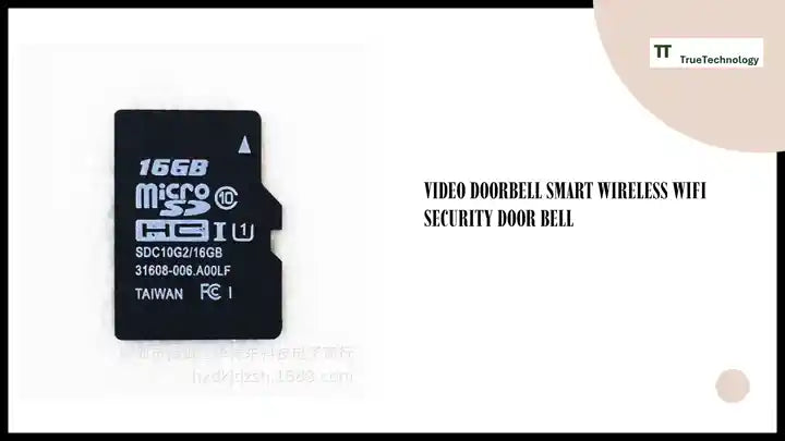 Video Doorbell Smart Wireless WiFi Security Door Bell by@Outfy