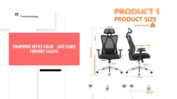 Ergonomic Office Chair - Adjustable Comfort Seating by@Outfy