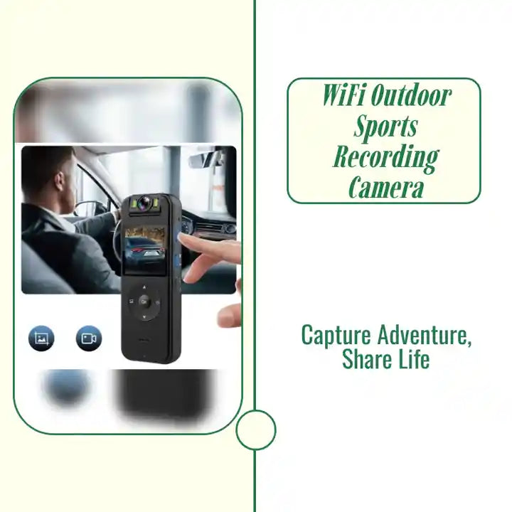 WiFi Outdoor Sports Recording Camera by@Outfy