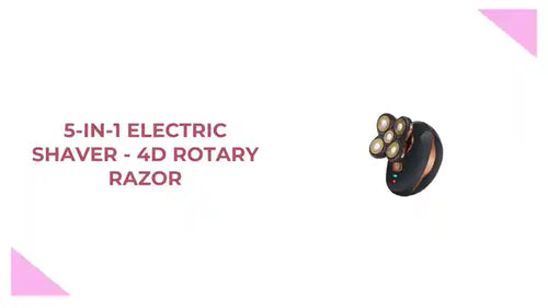 5-in-1 Electric Shaver - 4D Rotary Razor by@Outfy