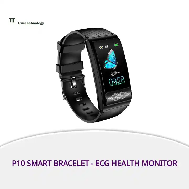 P10 Smart Bracelet - ECG Health Monitor by@Outfy