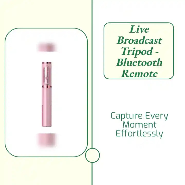 Live Broadcast Tripod - Bluetooth Remote by@Outfy