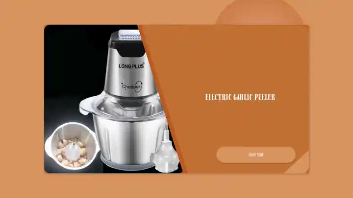 Electric garlic peeler by@Outfy