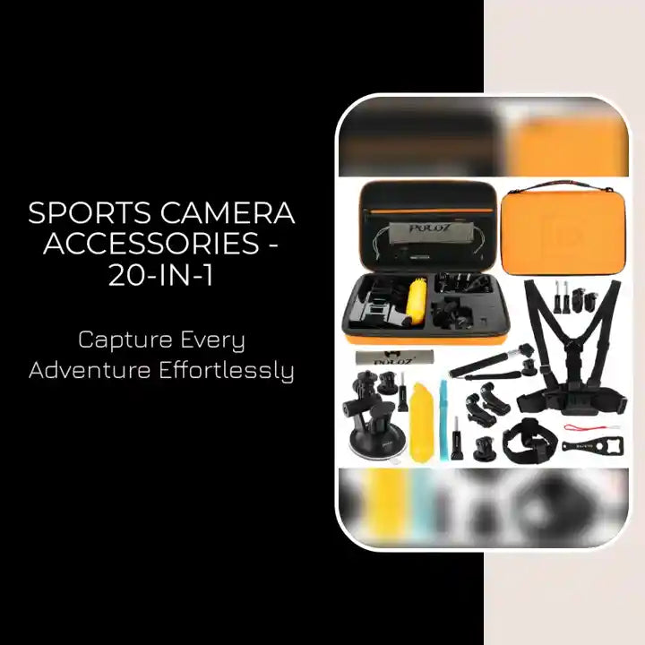 Sports Camera Accessories - 20-in-1 by@Outfy